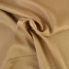 Tissu Satin de viscose lourd uni - Camel