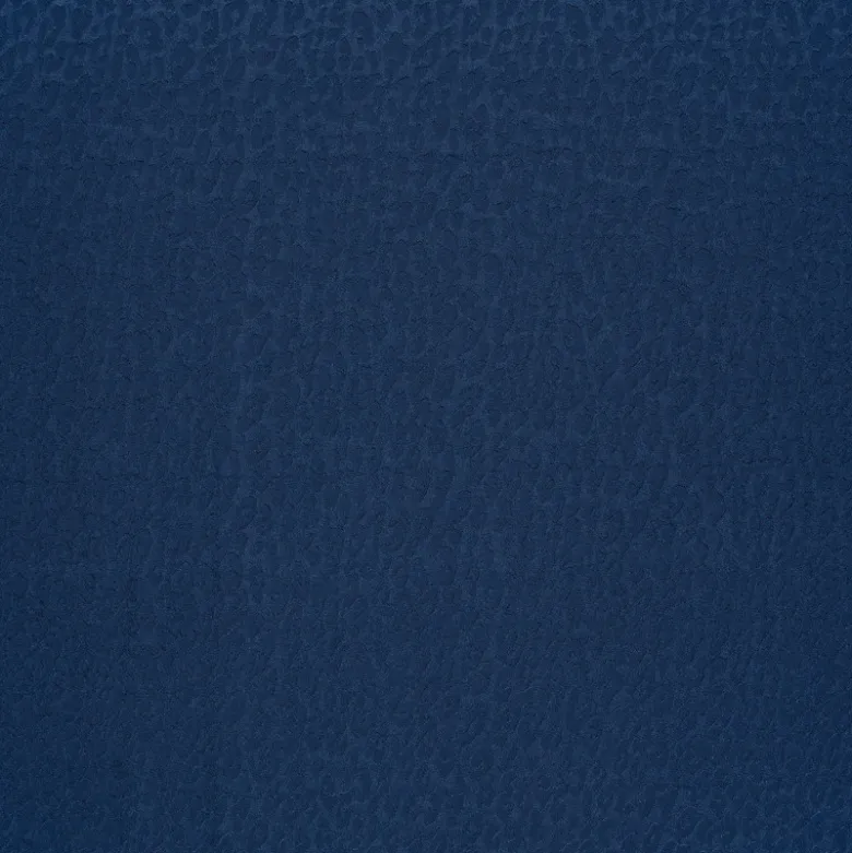 Tissu Satin Léopard ton sur ton bleu - oeko tex