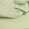 Tissu Satin microfibre fluide menthe claire