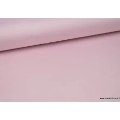 Tissu Satin microfibre fluide rose clair