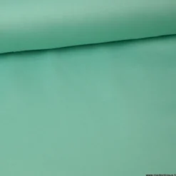 Tissu satin microfibre fluide uni Vert Emeraude