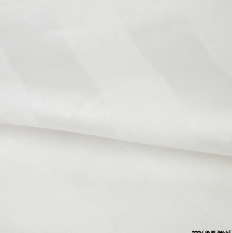 Tissu Satin à rayures pour draps en grande largeur - haut de gamme