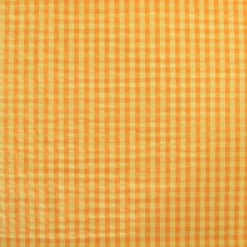 Tissu seersucker Eli Vichy petits carreaux - Lemon et Mangue