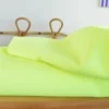Tissu seersucker Vichy petits carreaux Jaune fluo