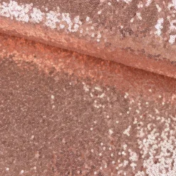 Tissu Sequin fin coloris champagne