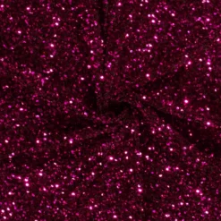 Tissu Sequin vieux Fuchsia sur velours noir