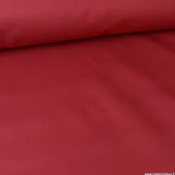 Tissu sergé coton lourd bordeaux 300gr/m²