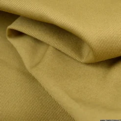 Tissu sergé coton lourd camel 300gr/m²