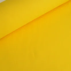 Tissu sergé coton lourd jaune 300gr/m²