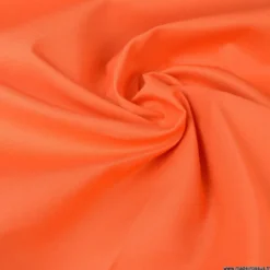 Tissu sergé coton lourd orange 300gr/m²