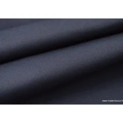 Tissu sergé coton mi-lourd anthracite 260gr/m².