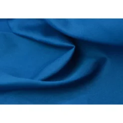 Tissu sergé coton mi-lourd bleu pétrole 260gr/m²