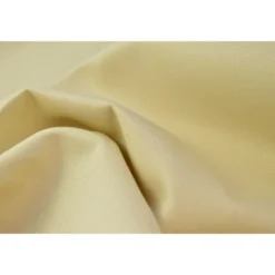 Tissu sergé coton mi-lourd écru 260gr/m²