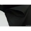 Tissu sergé coton mi-lourd noir 260gr/m²