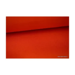 Tissu sergé coton mi-lourd Orange 260gr/m²
