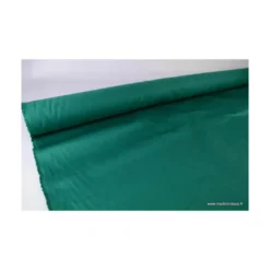 Tissu sergé coton mi-lourd Vert 260gr/m²