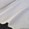 Tissu sergine ivoire pour robe de mariée.