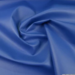 Tissu Simili cuir ameublement rigide Bleu Royal