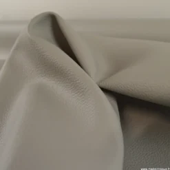 Tissu simili cuir, non feu, pour sellerie automobile gris
