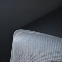 Tissu simili cuirs noir avec mousse et résille pour siège auto
