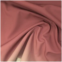 Tissu softshell déperlant envers polaire dégradé de rose