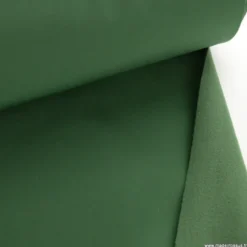 Tissu Softshell vert bouteille