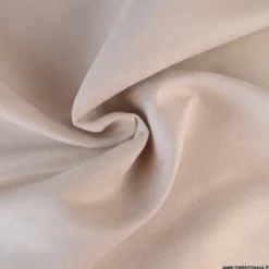 Tissu suédine ameublement écru