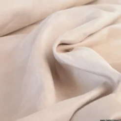 Tissu suédine ameublement écru