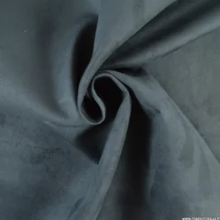 Tissu suédine anthracite pour siège automobile et ameublement
