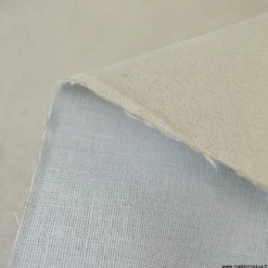 Tissu suédine beige clair pour siège automobile et ameublement