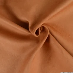 Tissu suédine camel pour siège automobile et ameublement