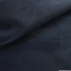 Tissu suédine noir pour siège automobile et ameublement
