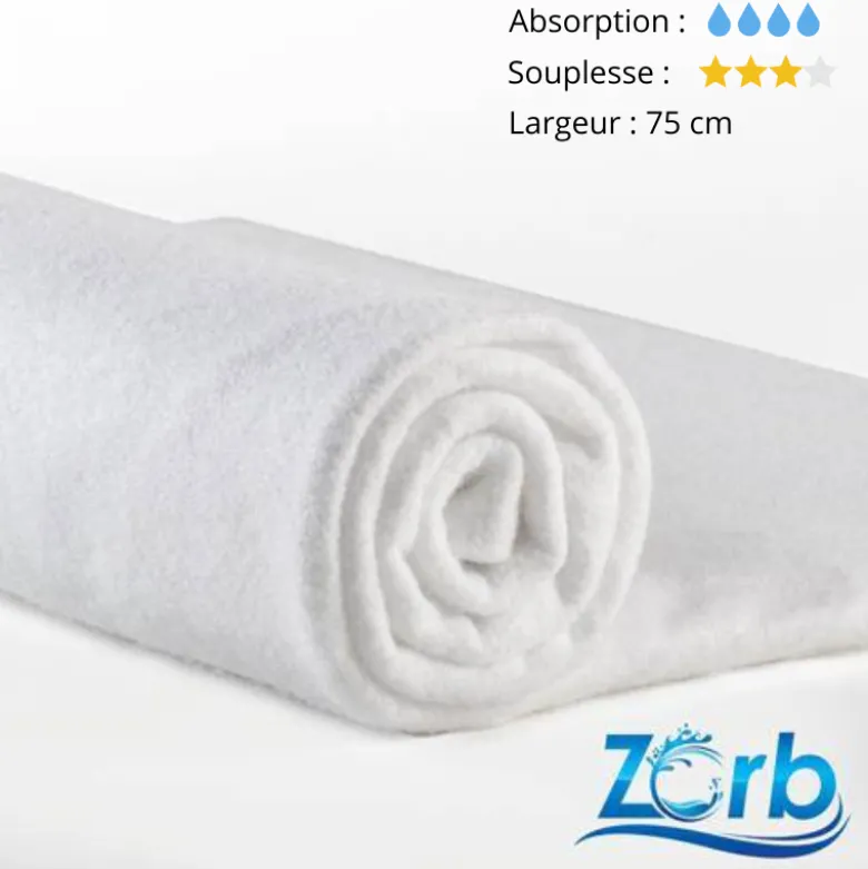 Tissu Super absorbant Zorb Original en 75 cm