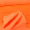 Tissu sweat molleton américain Orange fluo - Largeur 190 cm