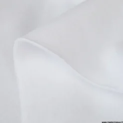 Tissu sweat molleton américain Blanc - Largeur 190 cm