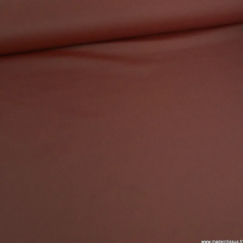 Tissu Taffetas changeant polyester noir bordeaux