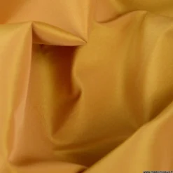Tissu Taffetas changeant polyester beige or