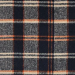 Tissu Tartan Écossais Loch Ness – Bleu marine