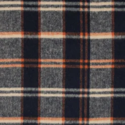 Tissu Tartan Écossais Loch Ness – Bleu marine
