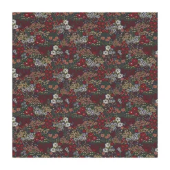 Tissu toile aspect lin Flower Mix - OEKO TEX