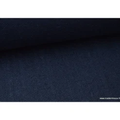 Tissu Toile de Jute Bleu marine