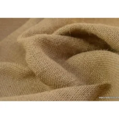 Tissu Toile de Jute Naturel