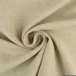 Tissu toile de lin Charlotte coloris écru