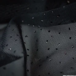 Tissu Tulle élastique pailleté Noir