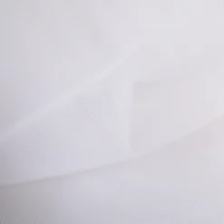 Tissu Tulle raide coloris BLANC 100% polyamide 300cm 27gr/m² .