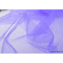 Tissu Tulle souple robe de mariée Violet en 3.00m de large .