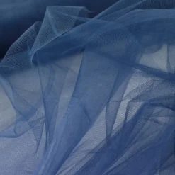 Tissu Tulle souple robe de mariée marine en 3.00m de large .