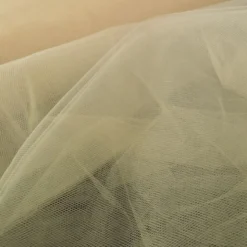 Tissu Tulle souple robe de mariée Miel en 3.00m de large .
