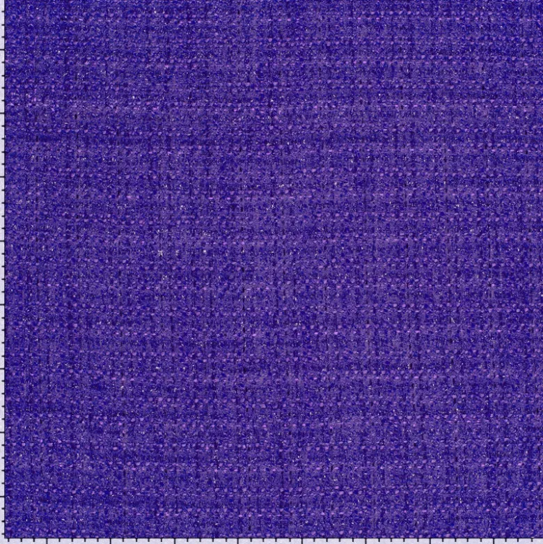 Tissu tweed effet lurex violet - Imani