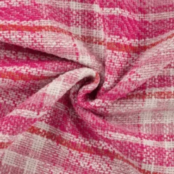 Tissu Tweed esprit Chanel - Fuchsia